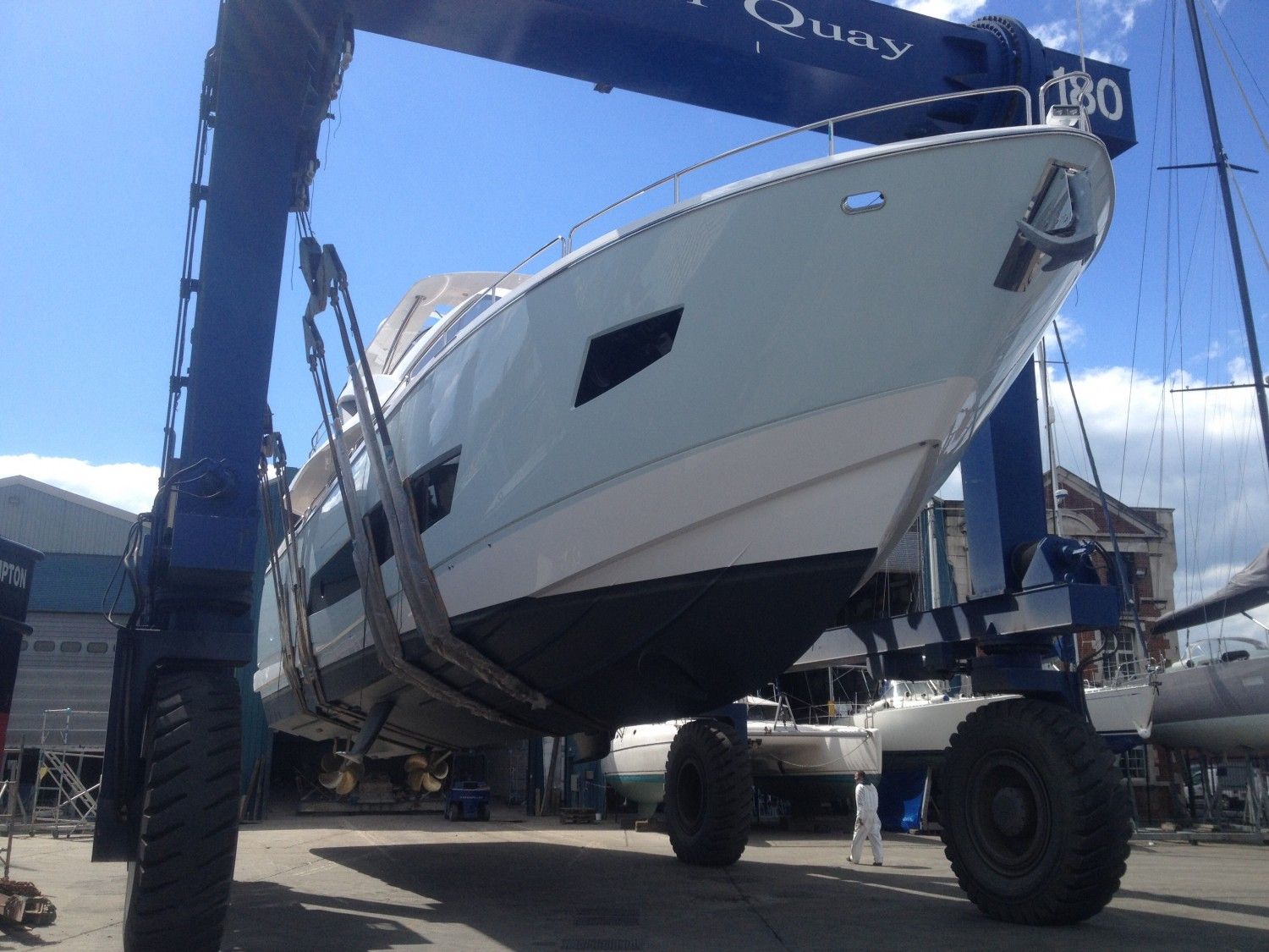 Custom Fibreglass Yacht Refinishing Repairs Desty Marine
